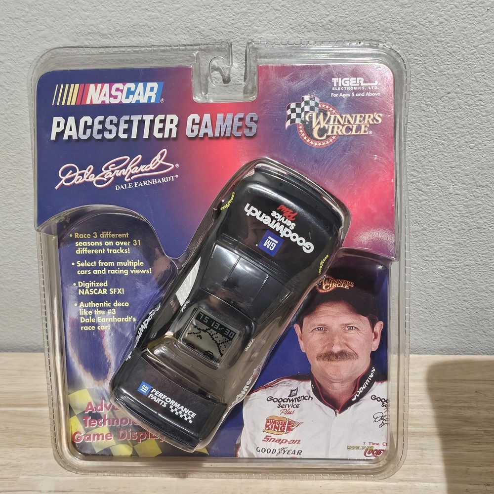 NIB NASCAR Pacesetter Games Dale Earnhardt Tiger Electronics 1999 Winners Circle
